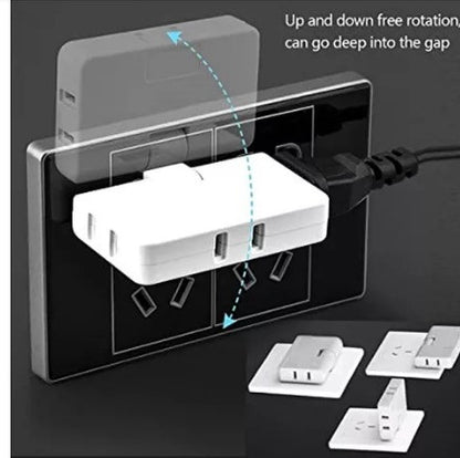 Adaptador de toma 3 salidas 180° - Walas